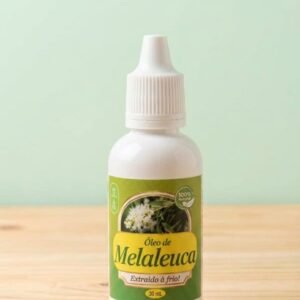 Óleo Vegetal de Melaleuca (Tea Tree) – 100% Puro e Extraído a Frio (30 ml)