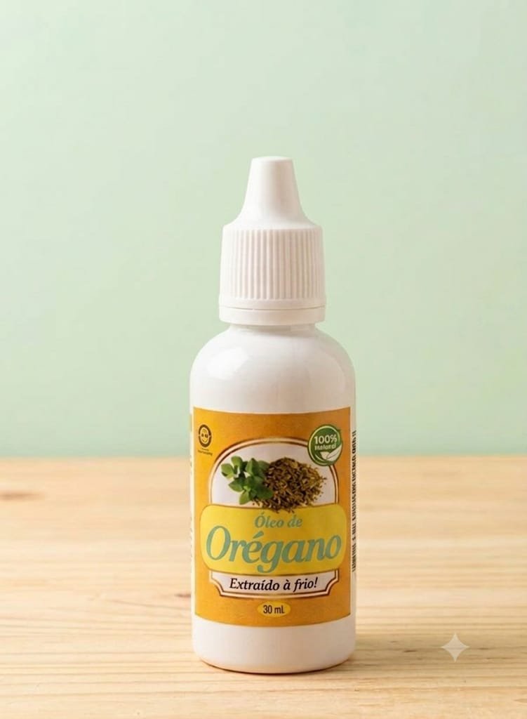 Óleo de Orégano - 100% Puro Prensado a Frio (30ml)
