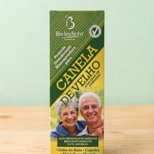 ​Pomada Desodorante Massageadora Canela de Velho com Sebo de Carneiro – 150g